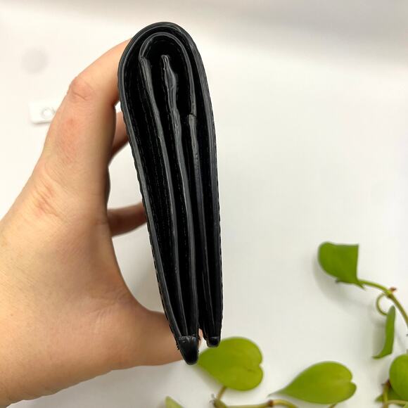 Kate Spade Black Leather Bifold Wallet - Picture 4 of 10